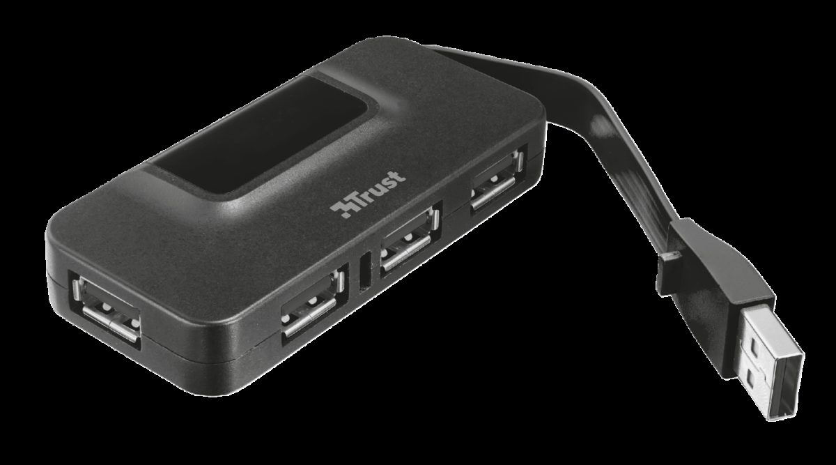 HUB TRUST Oila 4 Port USB 2.0 Hub